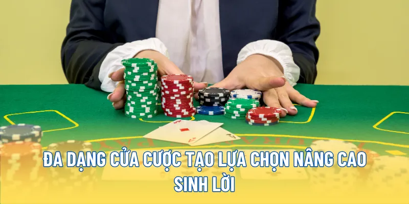 Hướng Dẫn Chơi Baccarat 23WIN – Tối Ưu Từng Ván, Thắng Lớn Dễ Dàng 2 Đa dạng cửa cược tạo lựa chọn nâng cao sinh lời