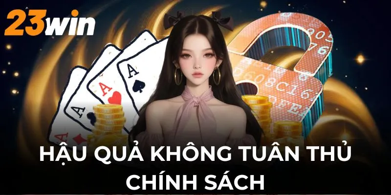 Chính Sách Bảo Mật 23WIN - Quy Tắc An Toàn Thông Tin 4 Hội viên sẽ dễ mất đi tài khoản 23WIN của mình